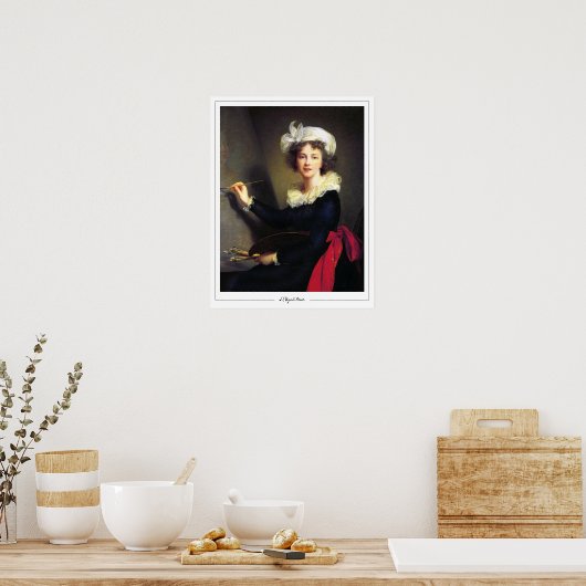 Élisabeth Vigée Le Brun Zedign Art Poster #36 (Keuken)
