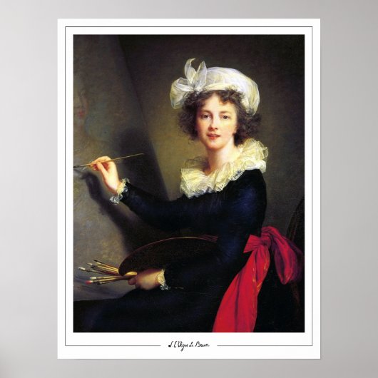 Élisabeth Vigée Le Brun Zedign Art Poster #36 (Voorkant)