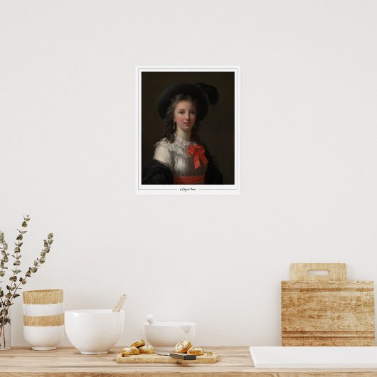 Élisabeth Vigée Le Brun Zedign Art Poster 7 (Keuken)