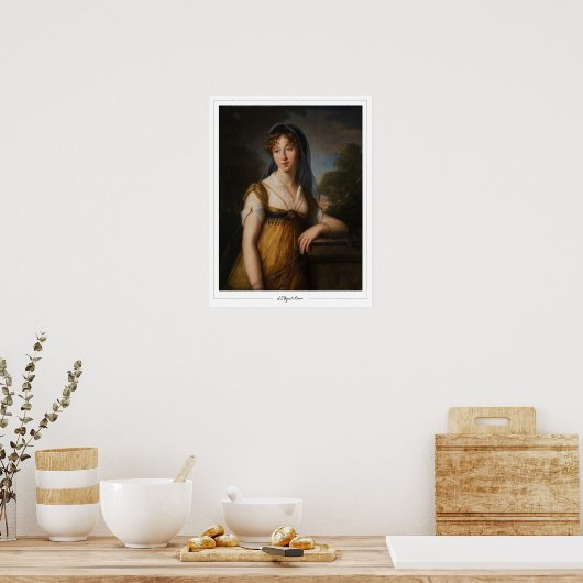 Élisabeth Vigée Le Brun Zedign Art Poster #9 (Keuken)