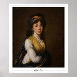 Élisabeth Vigée Le Brun Zedign Kunstposter #1 Poster