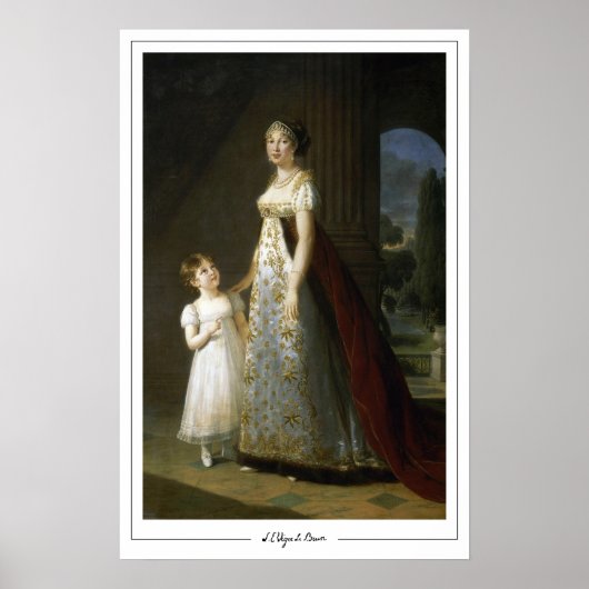 Élisabeth Vigée Le Brun Zedign Kunstposter #239 Poster (Voorkant)