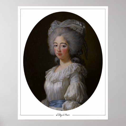 Élisabeth Vigée Le Brun Zedign Kunstposter #32 Poster (Voorkant)