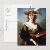 Elisabeth Vigee-Lebrun Self Portrait Briefkaart (Voorkant / Achterkant)
