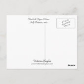 Elisabeth Vigee-Lebrun Self Portrait Briefkaart (Achterkant)