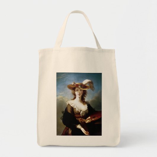 Elisabeth Vigee-Lebrun Self Portrait Tote Bag (Voorkant)