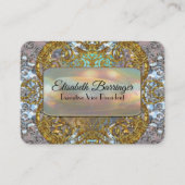 Elisabeths Unique Elegant Professional Visitekaartje (Voorkant)