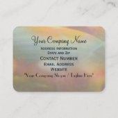 Elisabeths Unique Elegant Professional Visitekaartje (Achterkant)