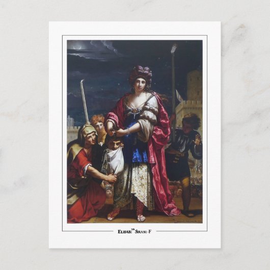 Elisabetta Sirani #10 - Kunstkaart Briefkaart (Voorkant)