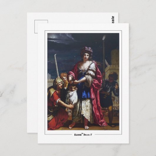 Elisabetta Sirani #10 - Kunstmatig Briefkaart (Voorkant / Achterkant)