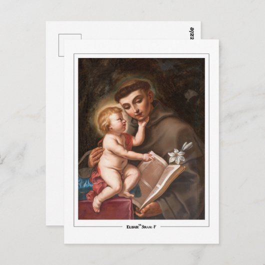 Elisabetta Sirani #11 - Kunstmatig Briefkaart (Voorkant / Achterkant)