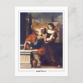 Elisabetta Sirani #1 - Briefkaart met fijne kunst