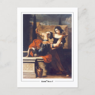 Elisabetta Sirani #1 - Briefkaart met fijne kunst