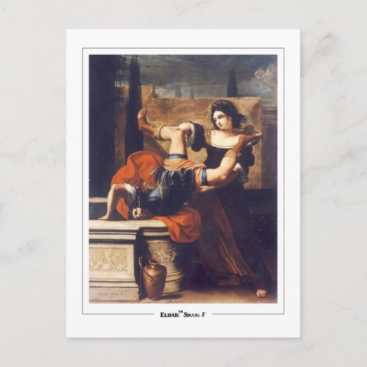 Elisabetta Sirani #1 - Kunstkaart Briefkaart (Voorkant)