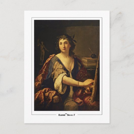 Elisabetta Sirani #2 - Kunstkaart Briefkaart (Voorkant)