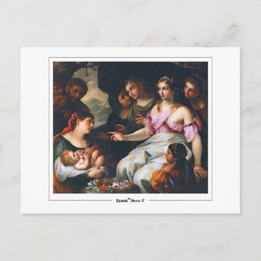 Elisabetta Sirani #4 - Kunstkaart Briefkaart (Voorkant)