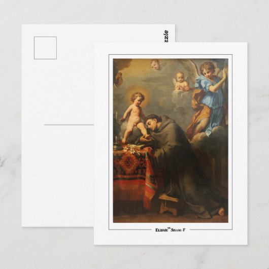 Elisabetta Sirani #57 - Kunstmatig Briefkaart (Voorkant / Achterkant)