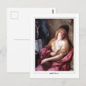 Elisabetta Sirani #5 - Kunstmatige Briefkaart (Voorkant / Achterkant)