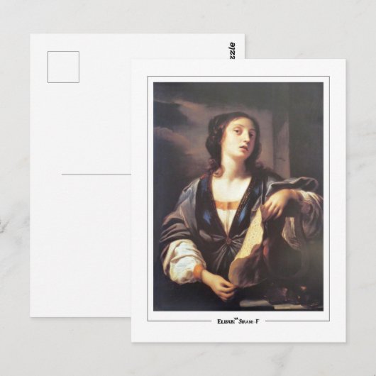 Elisabetta Sirani #6 - Briefkaart met fijne kunst (Voorkant / Achterkant)