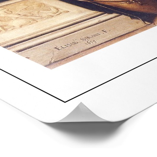 Elisabetta Sirani Zedign Art Poster #1 (Hoek)