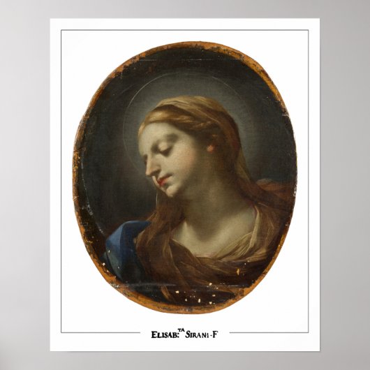 Elisabetta Sirani Zedign Art Poster 3 (Voorkant)