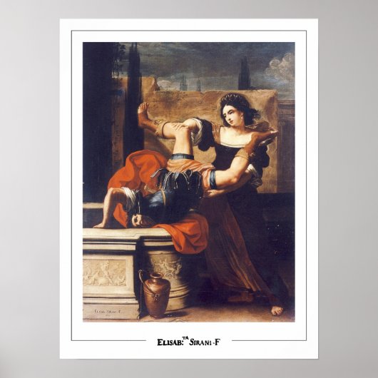 Elisabetta Sirani Zedign Kunstposter #1 Poster (Voorkant)
