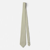 Elise Bord Groen Mid Century Solid Kleur Stropdas (Voorkant)
