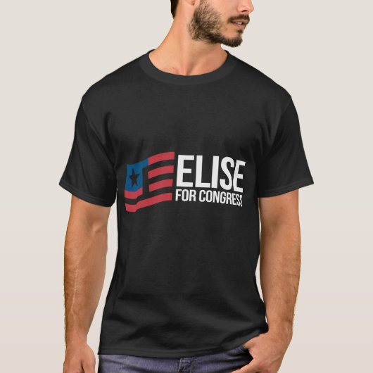 Elise Stefanik voor het Congres T-shirt (Voorkant)