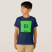Eliseo Name Chemistry Element Periodic Table T-shirt (Voorkant volledig)