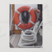 Elissa Sailing Vessel Briefkaart Galveston Texas (Voorkant)