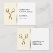 Elitaire Kapsalon Visitekaartje (Voorkant / Achterkant)