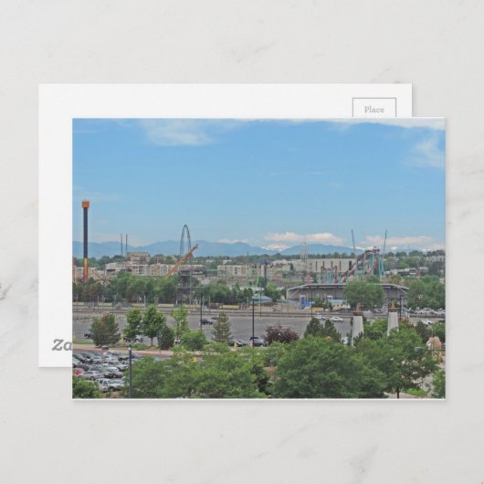 Elitch tudens Denver Briefkaart (Voorkant / Achterkant)