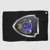 Elite 10th Mountain Division "Climb to Glory" Golfhanddoek (Horizontaal)