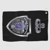 Elite 173rd Airborne Brigade Combat Team Golfhanddoek (Horizontaal)