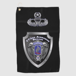 Elite 173rd Airborne Brigade Combat Team Golfhanddoek