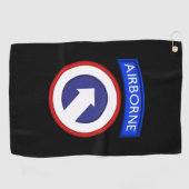 Elite 1e Legerkorps Ondersteuningscommando Golfhanddoek (Horizontaal)