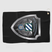 Elite 3e infanteriedivisie "Rock of the Marne" Golfhanddoek (Horizontaal)