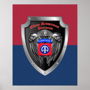 Elite 82e Airborne Division Poster