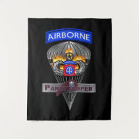 Elite 82nd Airborne Division Silver Chute