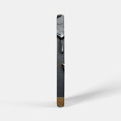 🦅 Elite Aangepaste Naam Adelaar Druppelende Vloei iPhone Hoesje (Rechterkant)