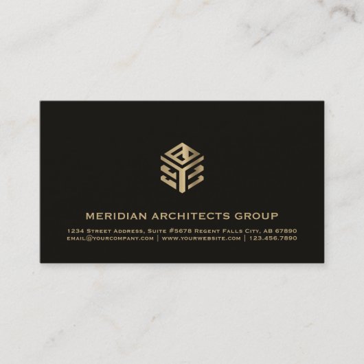 Elite Architect Visitekaartje (Voorkant)