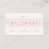 Elite Beauty & Style Expert Visitekaartje (Achterkant)