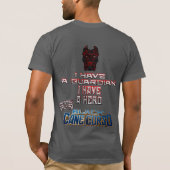 Elite Black Cane Corso Hero T-shirt (Achterkant)