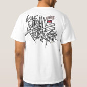 ElitE Bull Terrier-denkkoppen T-shirt (Achterkant)