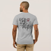 ElitE Bull Terrier-denkkoppen T-shirt (Achterkant volledig)