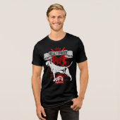 ElitE Bull Terrier Home Keeper Tri-Blend Shirt (Voorkant volledig)