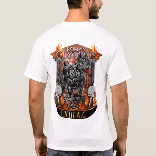 ELITE Cane Corso Roman POWER T-shirt (Achterkant)