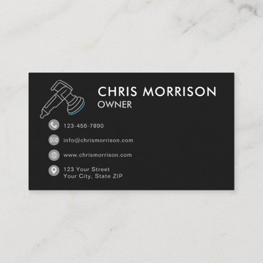 Elite Car Wash and Vehicle Detailing Service Visitekaartje (Achterkant)