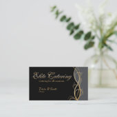 Elite Catering - aangepast Visitekaartje (Staand voorkant)
