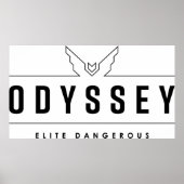 Elite Dangerous Odyssey Poster (Voorkant)